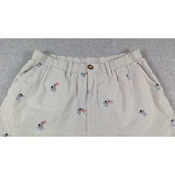 Chubbies Men Shorts XL Space Astronaut Striped Seersucker Chino 6.5" Inseam - Picture 2 of 16